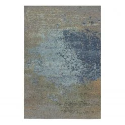 Arte Espina Tapis Blaze I - Tissu mélangé - Bleu / Marron - 155 x 230 cm
