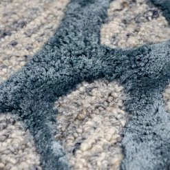 Arte Espina Tapis Damast Frozen - Tissu mélangé - Gris / Bleu - 80 x 150 cm 9 Arte Espina Tapis Damast Frozen - Tissu mélangé - Gris / Bleu - 80 x 150 cm -Tapis Soldes Boutique 1000158590 190214 06210701075 GALLERYIMAGES P000000001000158590