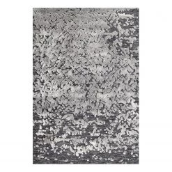 Arte Espina Tapis Damast Cozy - Tissu mélangé - Gris - 80 x 150 cm