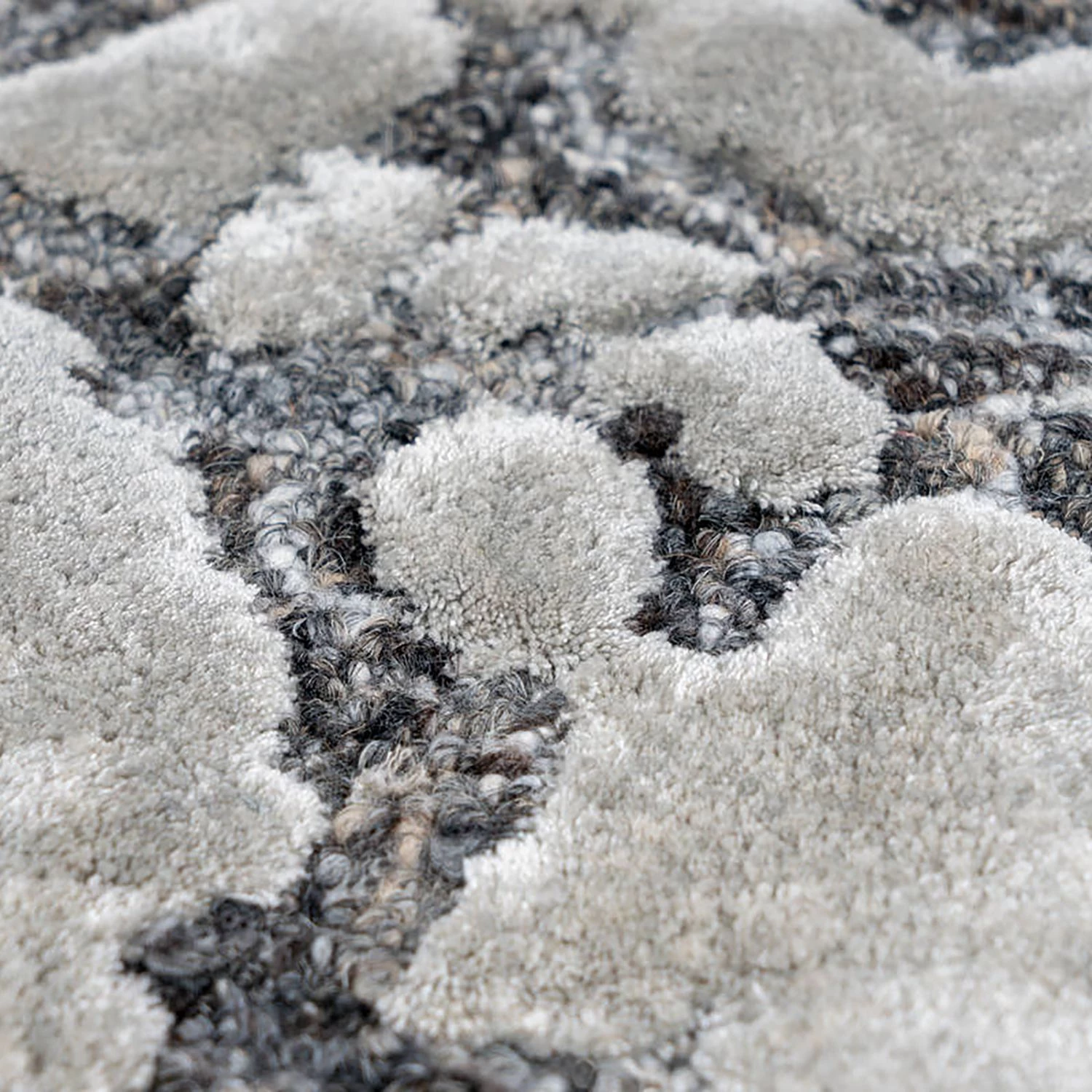 Arte Espina Tapis Damast Cozy - Tissu mélangé - Gris - 80 x 150 cm 6 Arte Espina Tapis Damast Cozy - Tissu mélangé - Gris - 80 x 150 cm – Image 4