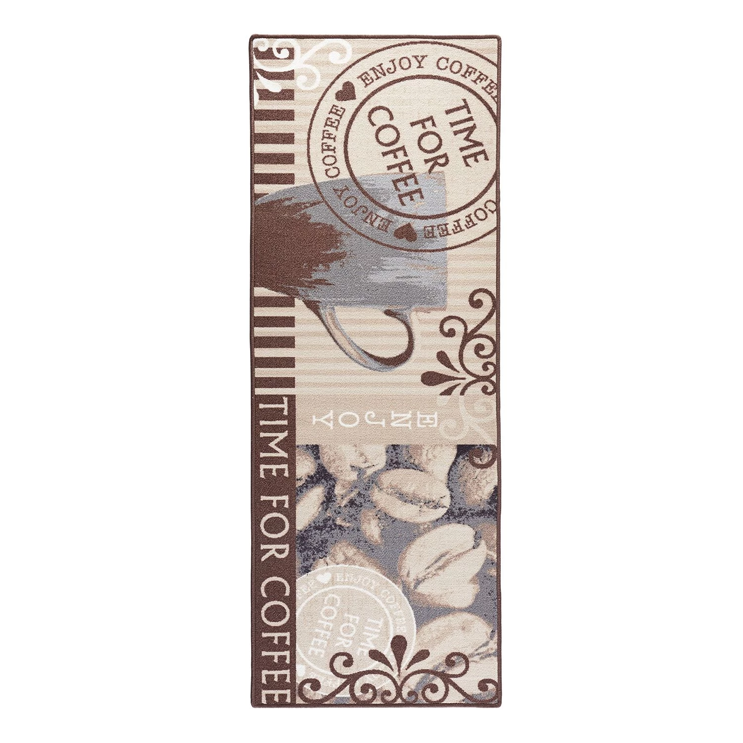Hanse Home Tapis de couloir Time for Coffee - Tissu - Latte macchiato 3 Hanse Home Tapis de couloir Time for Coffee - Tissu - Latte macchiato