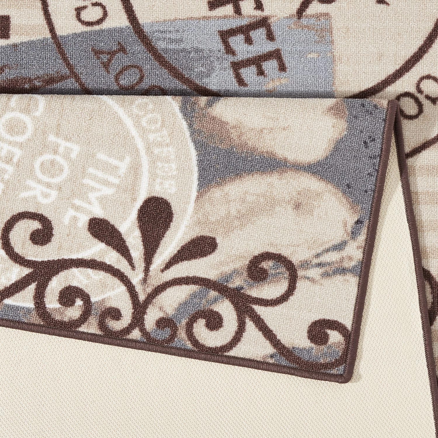 Hanse Home Tapis de couloir Time for Coffee - Tissu - Latte macchiato 6 Hanse Home Tapis de couloir Time for Coffee - Tissu - Latte macchiato – Image 4