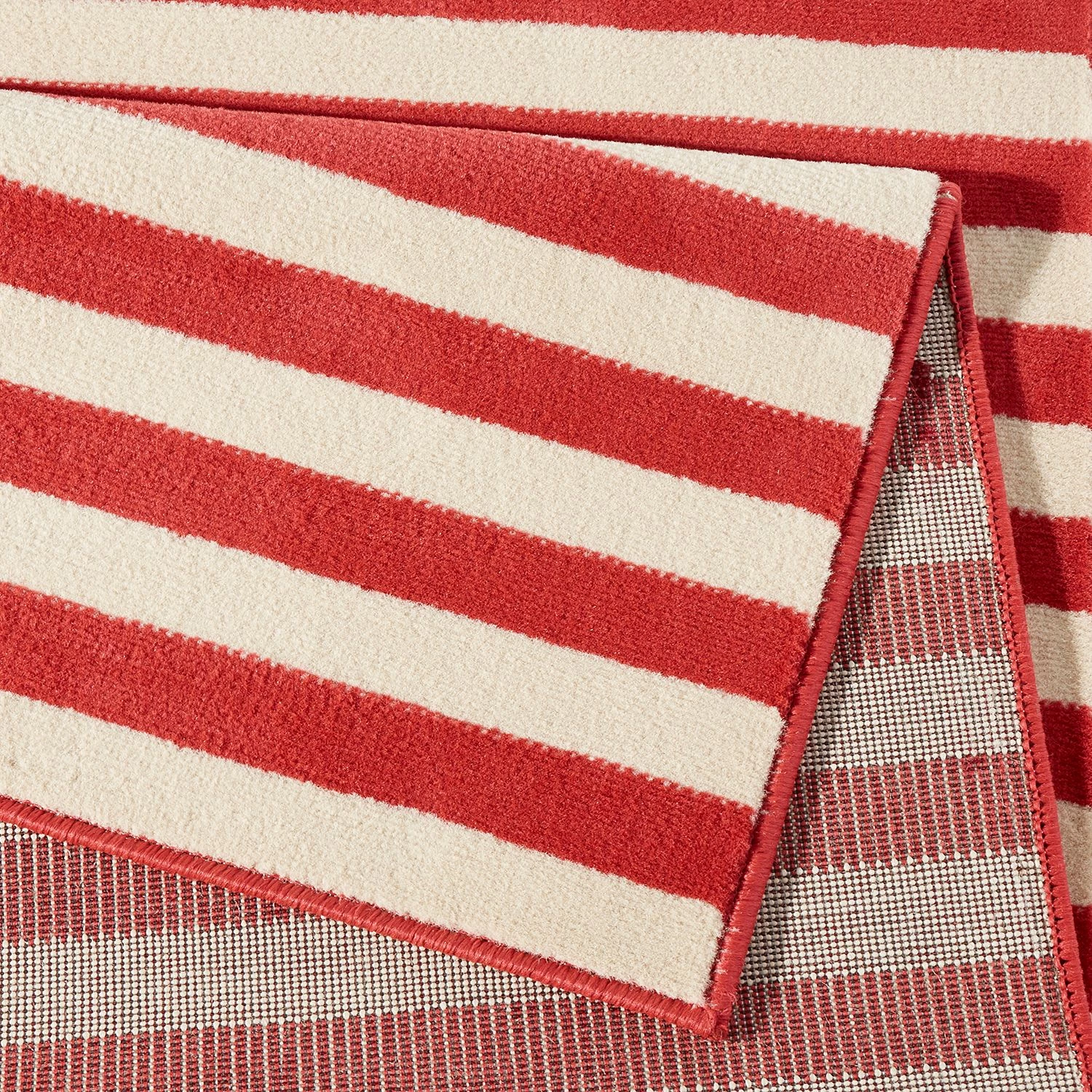 Hanse Home Tapis Panel - Tissu - Carmin - 160 x 230 cm 6 Hanse Home Tapis Panel - Tissu - Carmin - 160 x 230 cm – Image 4