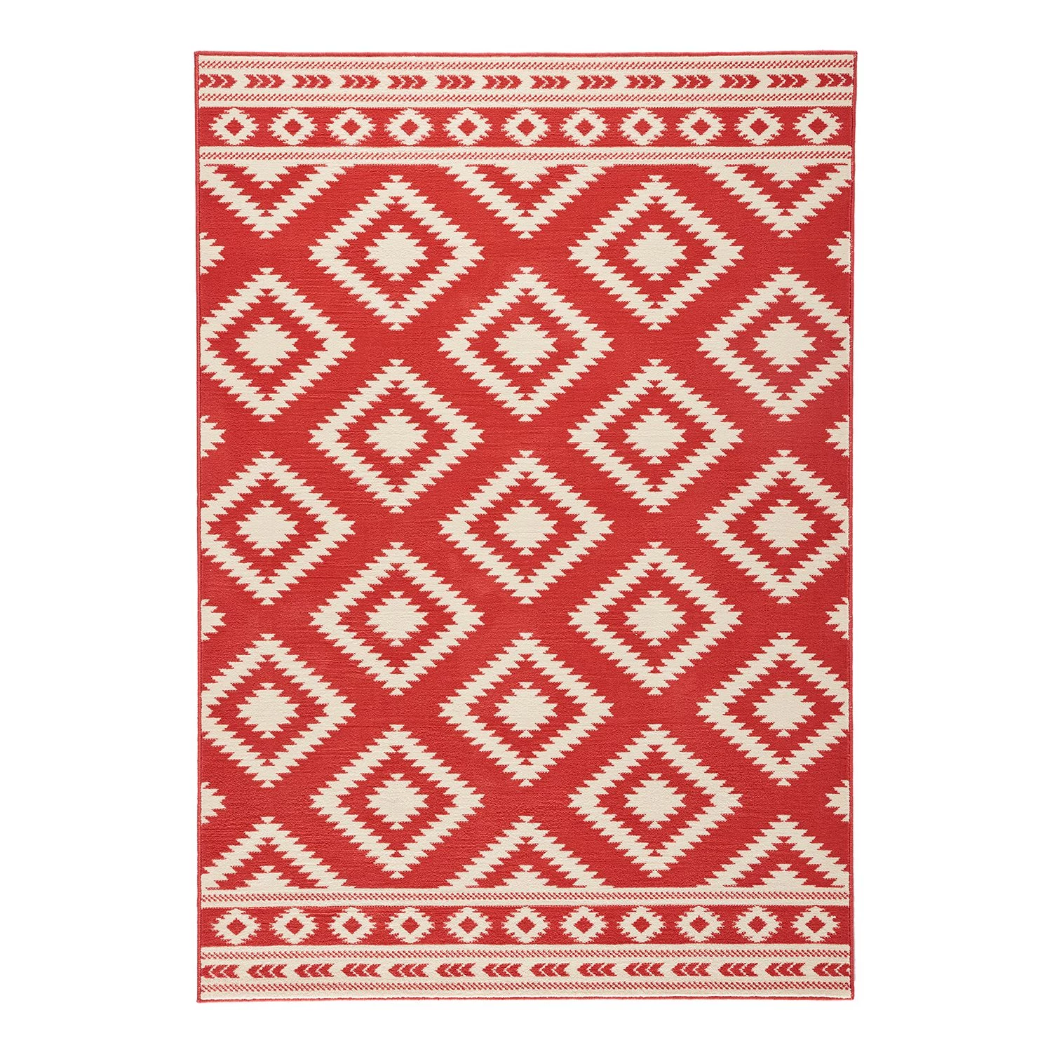 Hanse Home Tapis Ethno - Tissu - Rouge carmin - 120 x 170 cm 3 Hanse Home Tapis Ethno - Tissu - Rouge carmin - 120 x 170 cm