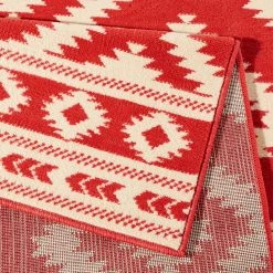 Hanse Home Tapis Ethno - Tissu - Rouge carmin - 120 x 170 cm 10 Hanse Home Tapis Ethno - Tissu - Rouge carmin - 120 x 170 cm -Tapis Soldes Boutique 1000159268 190306 06335300136 GALLERYIMAGES P000000001000159268