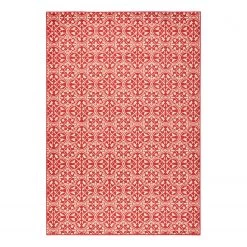 Hanse Home Tapis Pattern - Tissu - Rouge - 80 x 150 cm