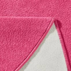 Hanse Home Tapis Fancy Circle - Tissu - Fuchsia - Diamètre : 133 cm -Tapis Soldes Boutique 1000159419 190306 06361600724 GALLERYIMAGES P000000001000159419