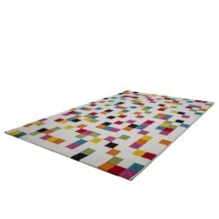 Kayoom Tapis Guayama Play - Fibres synthétiques - Crème / Multicolore - 120 x 170 cm -Tapis Soldes Boutique 1000160551 190301 13353300112 GALLERYIMAGES P000000001000160551
