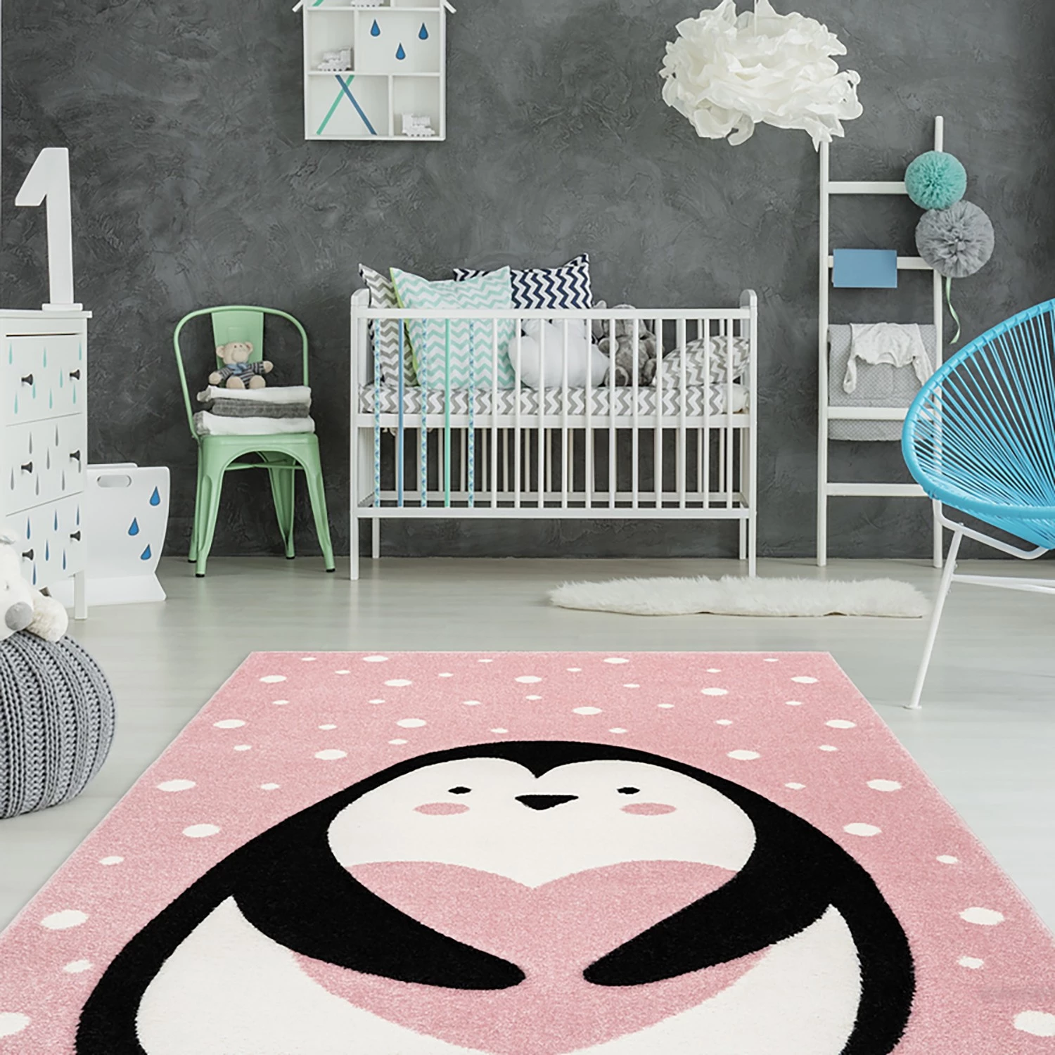 Kayoom Tapis enfant Australia Gidya - Fibres synthétiques - Vieux rose - 80 x 150 cm 4 Kayoom Tapis enfant Australia Gidya - Fibres synthétiques - Vieux rose - 80 x 150 cm – Image 2