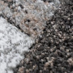 Kayoom Tapis Dominica Tanetane - Fibres synthétiques - Gris - 200 x 290 cm -Tapis Soldes Boutique 1000160745 190301 13364700743 GALLERYIMAGES P000000001000160745