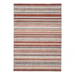 Gino Falcone Tapis Fasa I - Fibres synthétiques - Beige / Brun rouille - 190 x 290 cm