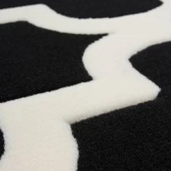 Kayoom Tapis Manolya 2097 - Noir - 160 x 230 cm -Tapis Soldes Boutique 1000164808 190315 15501600070 GALLERYIMAGES P000000001000164808