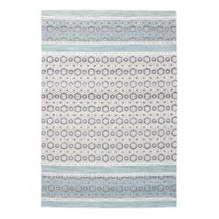 Kayoom Tapis Mirage 210 - Bleu clair - 120 x 170 cm