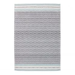 Kayoom Tapis Mirage 110 - Bleu clair - 160 x 230 cm
