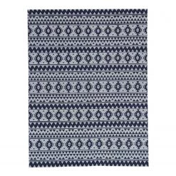 Kayoom Tapis intérieur / extérieur Sunny 210 I - Bleu - 200 x 290 cm