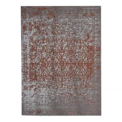 Kayoom Tapis intérieur / extérieur Sunny 310 I - Marron rouille - 120 x 170 cm