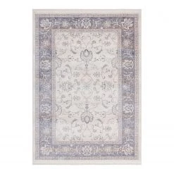 Kayoom Tapis Tibet-Lhasa - Blanc ivoire - 80 x 150 cm