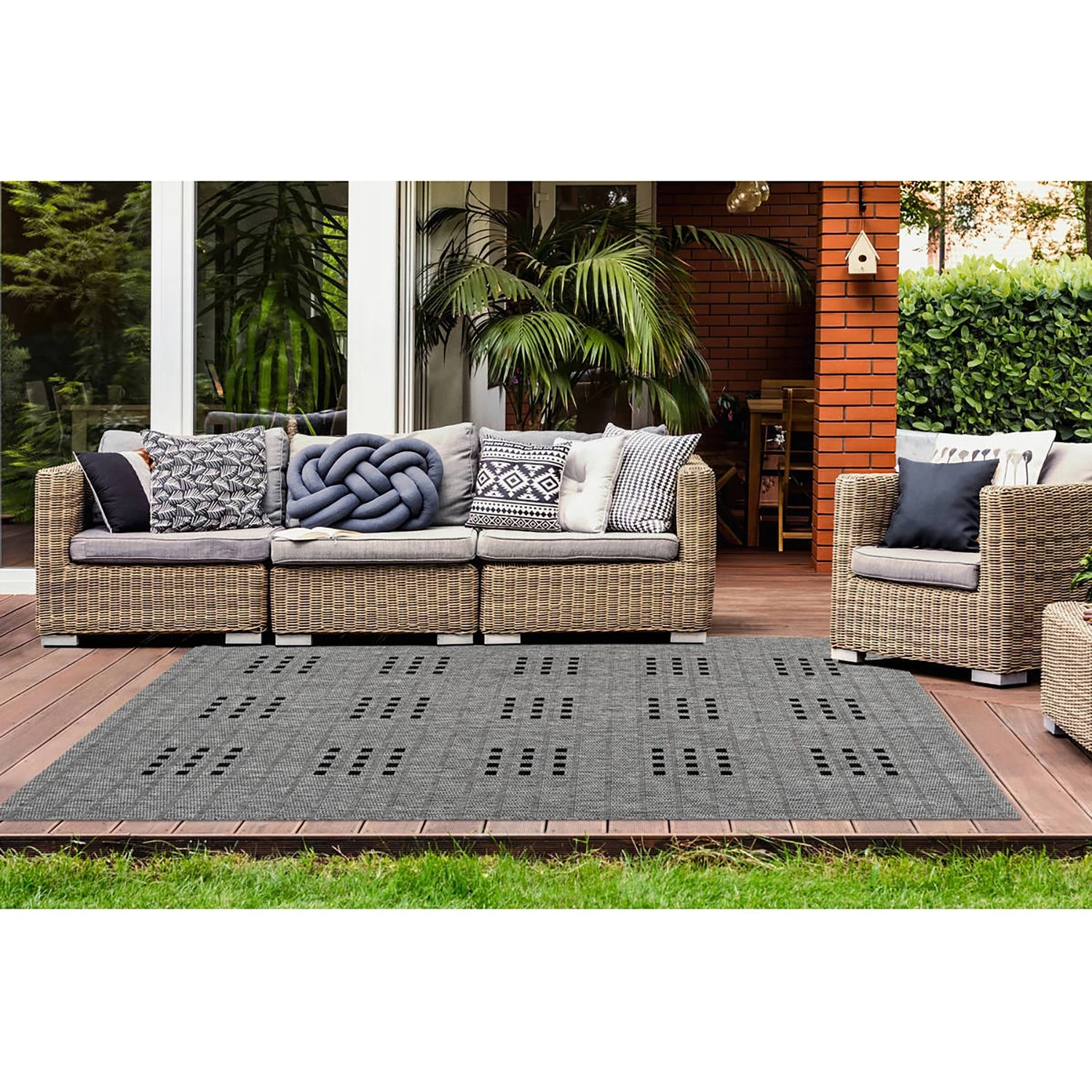 Kayoom Tapis Indonesia-Malang - Argenté - 160 x 230 cm 5 Kayoom Tapis Indonesia-Malang - Argenté - 160 x 230 cm – Image 3