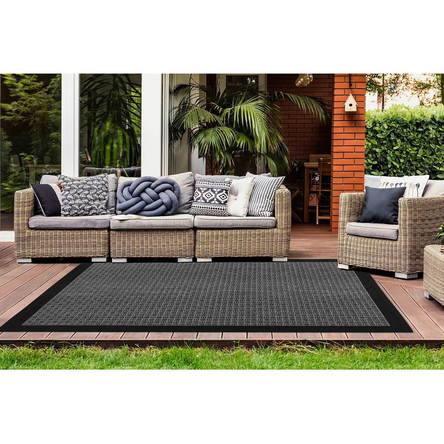 Kayoom Tapis Indonesia-Banjar - Argenté - 200 x 290 cm 5 Kayoom Tapis Indonesia-Banjar - Argenté - 200 x 290 cm – Image 3