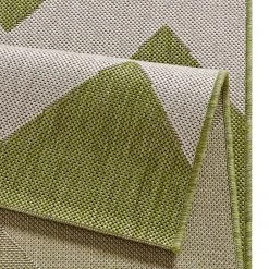 Northrugs Tapis intérieur / extérieur Unique - Fibres synthétiques - Vert clair - 120 x 170 cm -Tapis Soldes Boutique 1000166962 190412 14563600175 GALLERYIMAGES P000000001000166962