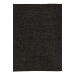 Northrugs Tapis intérieur / extérieur Miami - Fibres synthétiques - Noir - 120 x 170 cm
