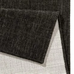Northrugs Tapis intérieur / extérieur Miami - Fibres synthétiques - Noir - 120 x 170 cm -Tapis Soldes Boutique 1000166973 190412 14564700221 GALLERYIMAGES P000000001000166973