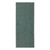 Northrugs Tapis de couloir Miami - Fibres synthétiques - Vert foncé - 80 x 250 cm