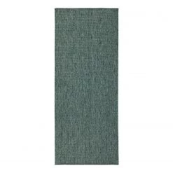 Northrugs Tapis de couloir Miami - Fibres synthétiques - Vert foncé - 80 x 250 cm