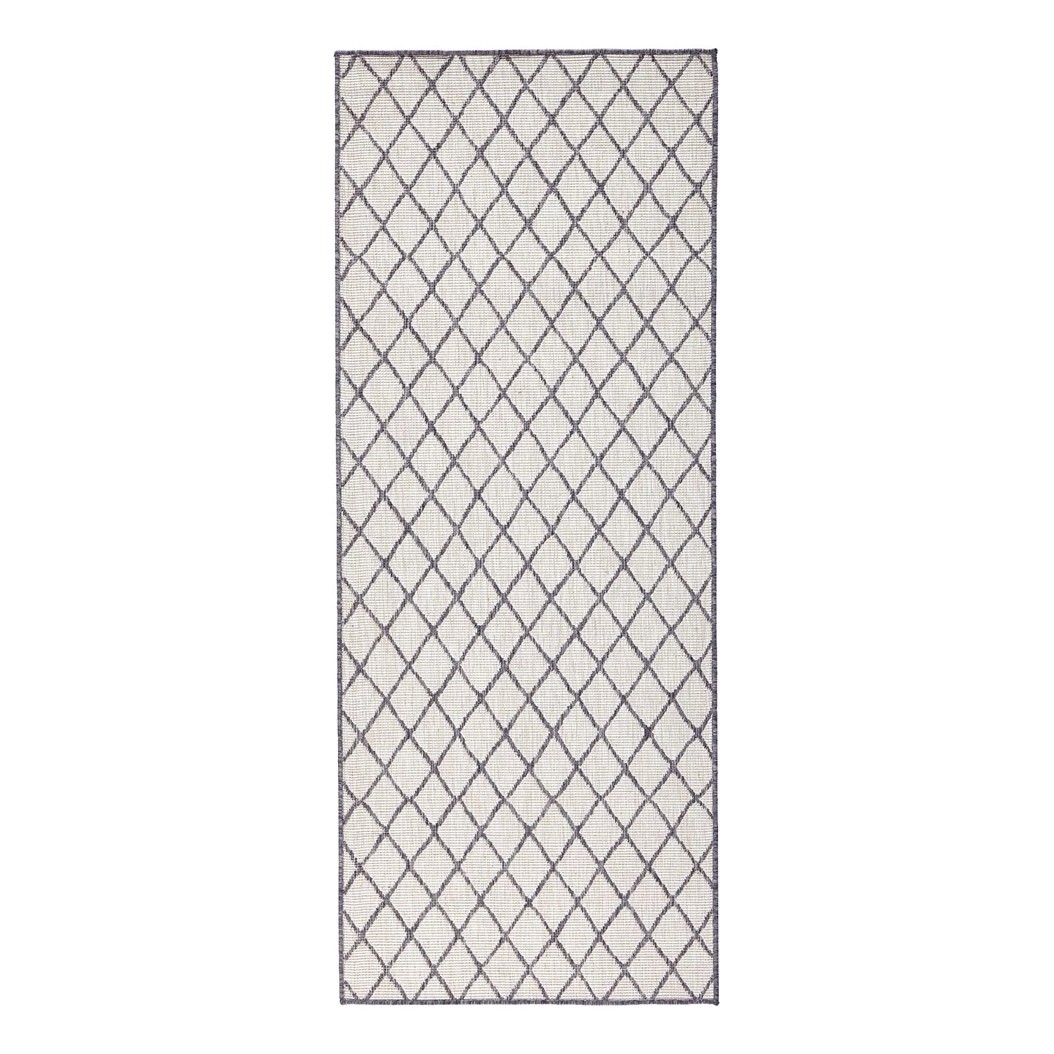 Northrugs Tapis de couloir Malaga - Fibres synthétiques - Gris - 80 x 250 cm 3 Northrugs Tapis de couloir Malaga - Fibres synthétiques - Gris - 80 x 250 cm