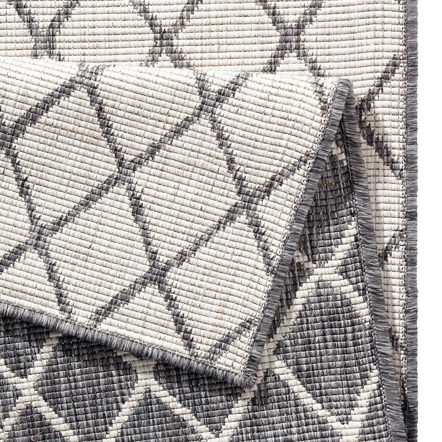 Northrugs Tapis de couloir Malaga - Fibres synthétiques - Gris - 80 x 250 cm 7 Northrugs Tapis de couloir Malaga - Fibres synthétiques - Gris - 80 x 250 cm – Image 5