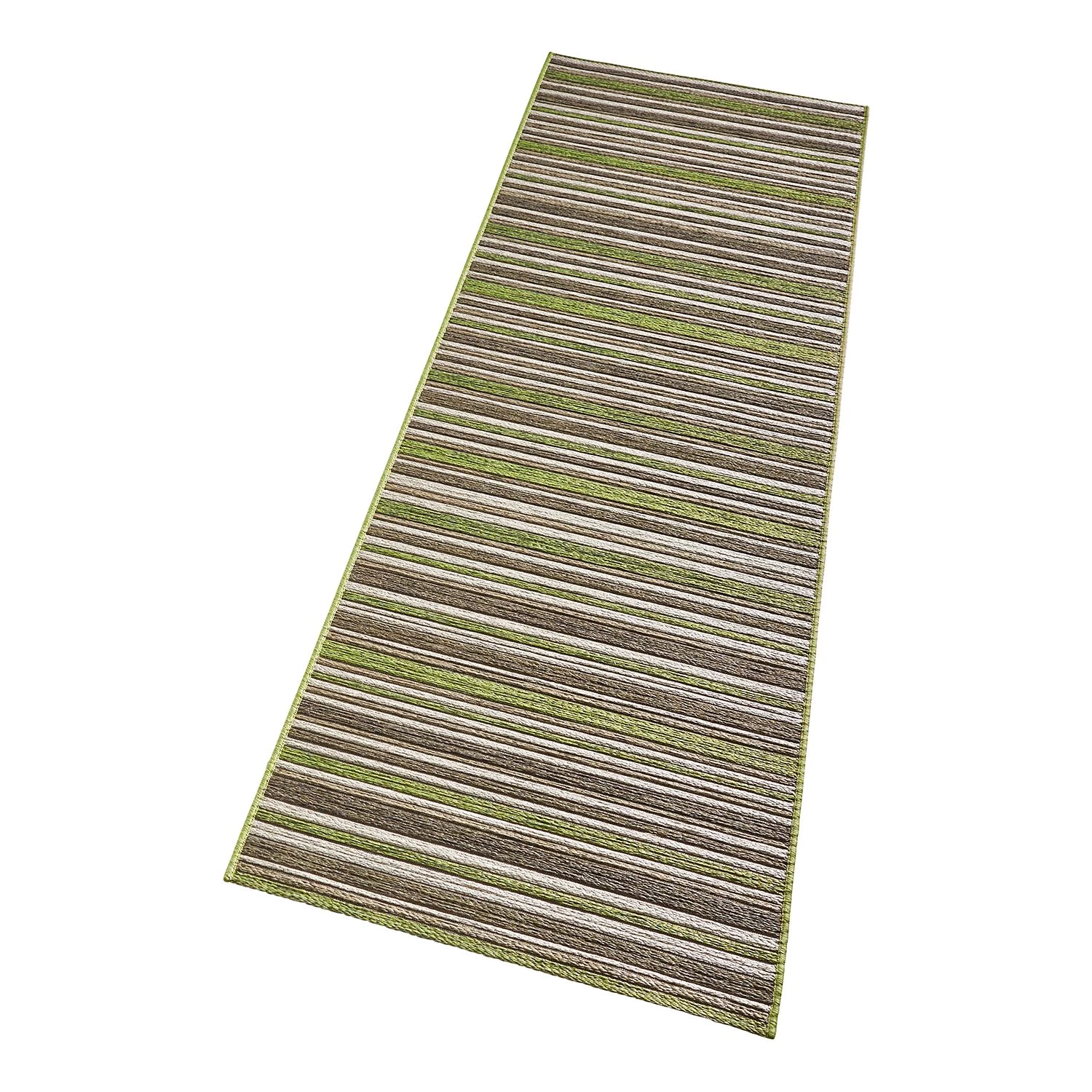 Northrugs Tapis de couloir Bamboo - Fibres synthétiques - Citron vert 4 Northrugs Tapis de couloir Bamboo - Fibres synthétiques - Citron vert – Image 2