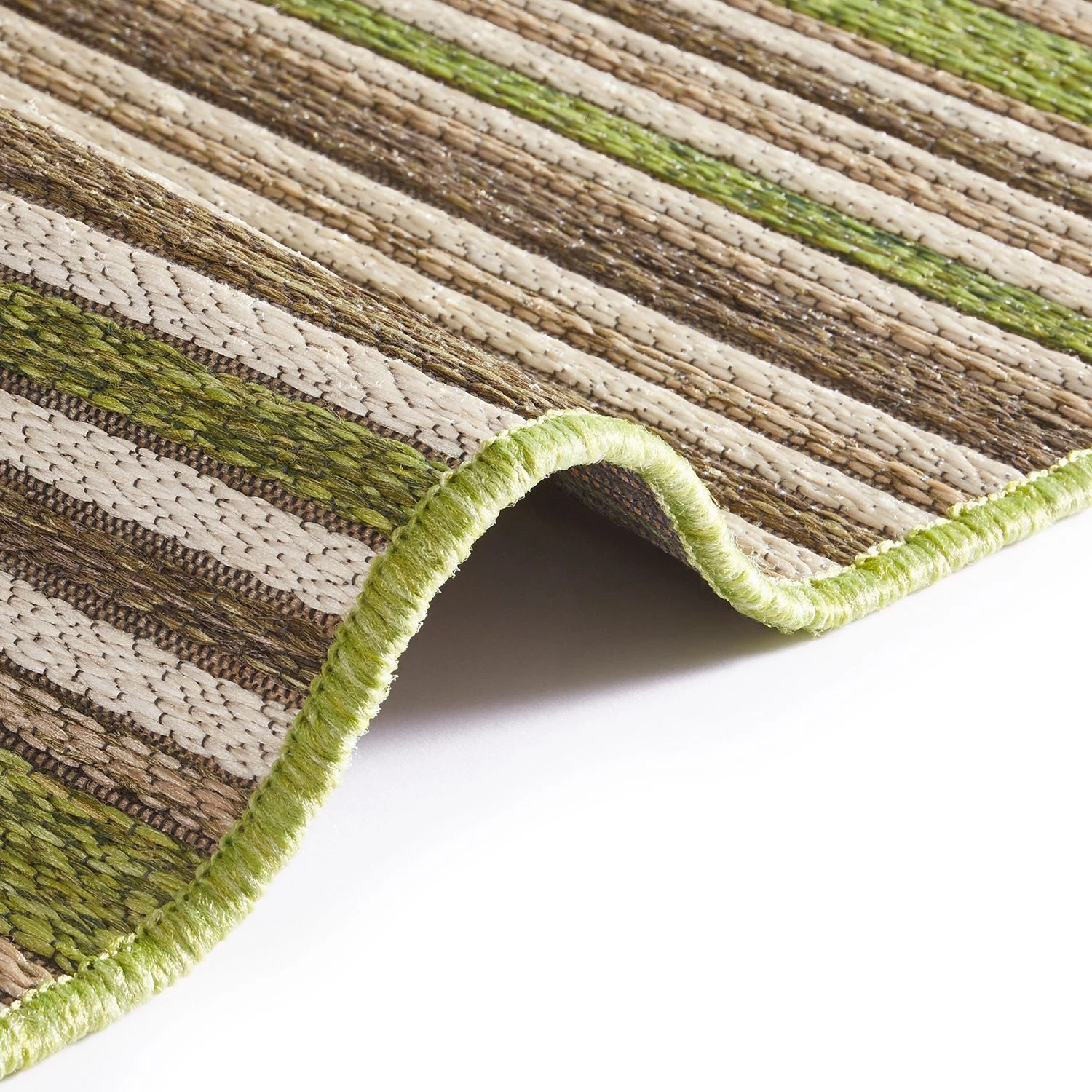 Northrugs Tapis de couloir Bamboo - Fibres synthétiques - Citron vert 5 Northrugs Tapis de couloir Bamboo - Fibres synthétiques - Citron vert – Image 3