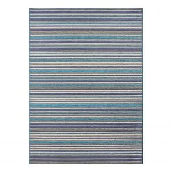 Northrugs Tapis intérieur / extérieur Bamboo - Fibres synthétiques - Bleu ciel - 120 x 170 cm
