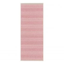Northrugs Tapis de couloir Caribbean - Fibres synthétiques - Rose vif