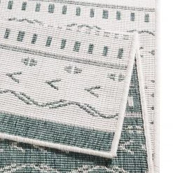 Northrugs Tapis intérieur / extérieur Kuba - Fibres synthétiques - Vert foncé - 120 x 170 cm -Tapis Soldes Boutique 1000167215 190412 15025401426 GALLERYIMAGES P000000001000167215