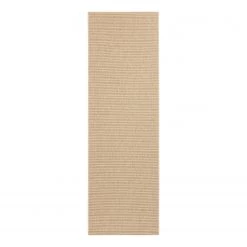 BT Carpet Tapis de couloir Nature - Fibres synthétiques - Beige - 80 x 350 cm