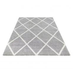 ELLE DECORATION Tapis Lunel - Gris lumineux - 160 x 230 cm -Tapis Soldes Boutique 1000167784 190409 09591400123 GALLERYIMAGES P000000001000167784