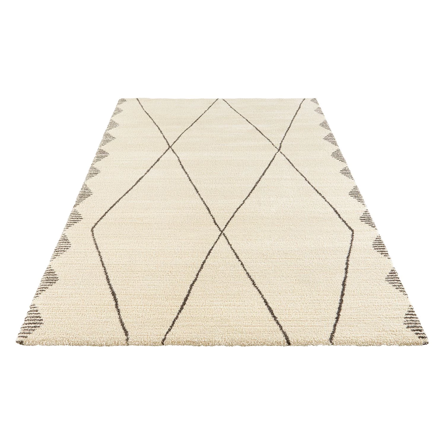 ELLE DECORATION Tapis Beaune - Blanc ivoire - 200 x 290 cm 5 ELLE DECORATION Tapis Beaune - Blanc ivoire - 200 x 290 cm – Image 3