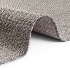 ELLE DECORATION Tapis intérieur / extérieur Caen - Gris - 80 x 150 cm -Tapis Soldes Boutique 1000168026 190409 10073501335 GALLERYIMAGES P000000001000168026