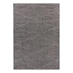 ELLE DECORATION Tapis intérieur / extérieur Blois - Gris - 154 x 230 cm
