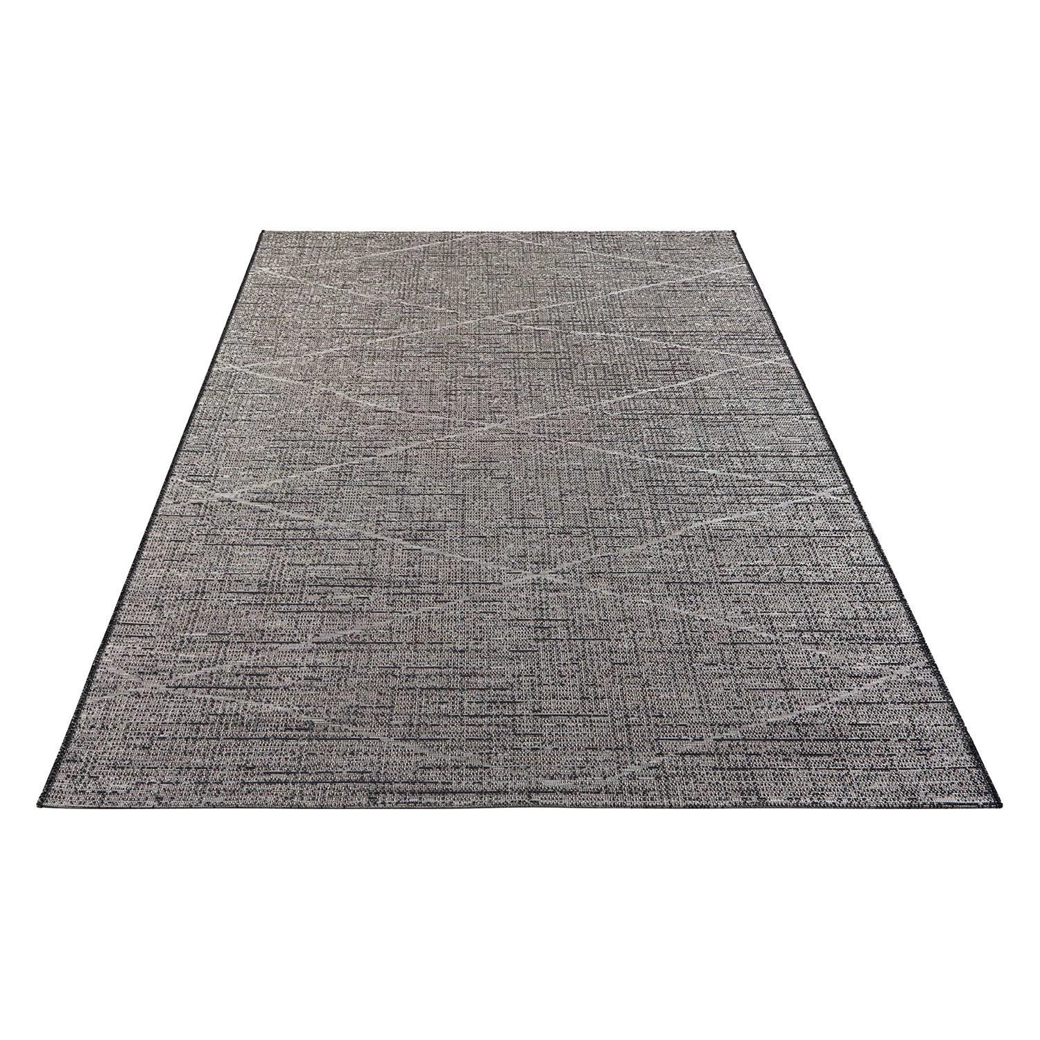 ELLE DECORATION Tapis intérieur / extérieur Blois - Gris - 154 x 230 cm 5 ELLE DECORATION Tapis intérieur / extérieur Blois - Gris - 154 x 230 cm – Image 3