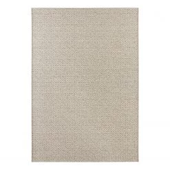 ELLE DECORATION Tapis intérieur / extérieur Croix - Beige - 160 x 230 cm