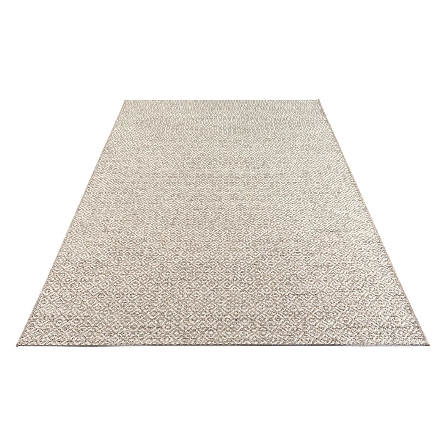 ELLE DECORATION Tapis intérieur / extérieur Croix - Beige - 160 x 230 cm 5 ELLE DECORATION Tapis intérieur / extérieur Croix - Beige - 160 x 230 cm – Image 3