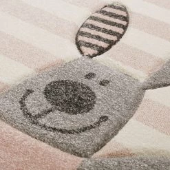 Sigikid Tapis enfant Happy Friends - Tissu - Abricot pastel - 133 x 200 cm -Tapis Soldes Boutique 1000171033 190411 15540700019 GALLERYIMAGES P000000001000171033