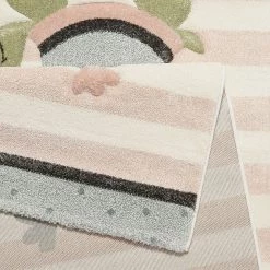 Sigikid Tapis enfant Happy Friends - Tissu - Abricot pastel - 133 x 200 cm -Tapis Soldes Boutique 1000171033 190411 15540800021 GALLERYIMAGES P000000001000171033