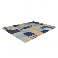 Kayoom Tapis Radical 315 - Laine - Bleu / Multicolore - 150 x 80 cm -Tapis Soldes Boutique 1000171828 190506 11244600928 GALLERYIMAGES P000000001000171828