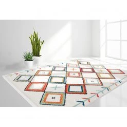 Kayoom Tapis épais Agadir 210 - Tissu - Multicolore - 290 x 200 cm -Tapis Soldes Boutique 1000171903 190506 11253701215 MOOD GALLERYIMAGES P000000001000171903 mood