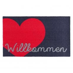 Zala Living Paillasson Welcome heart - Tissu