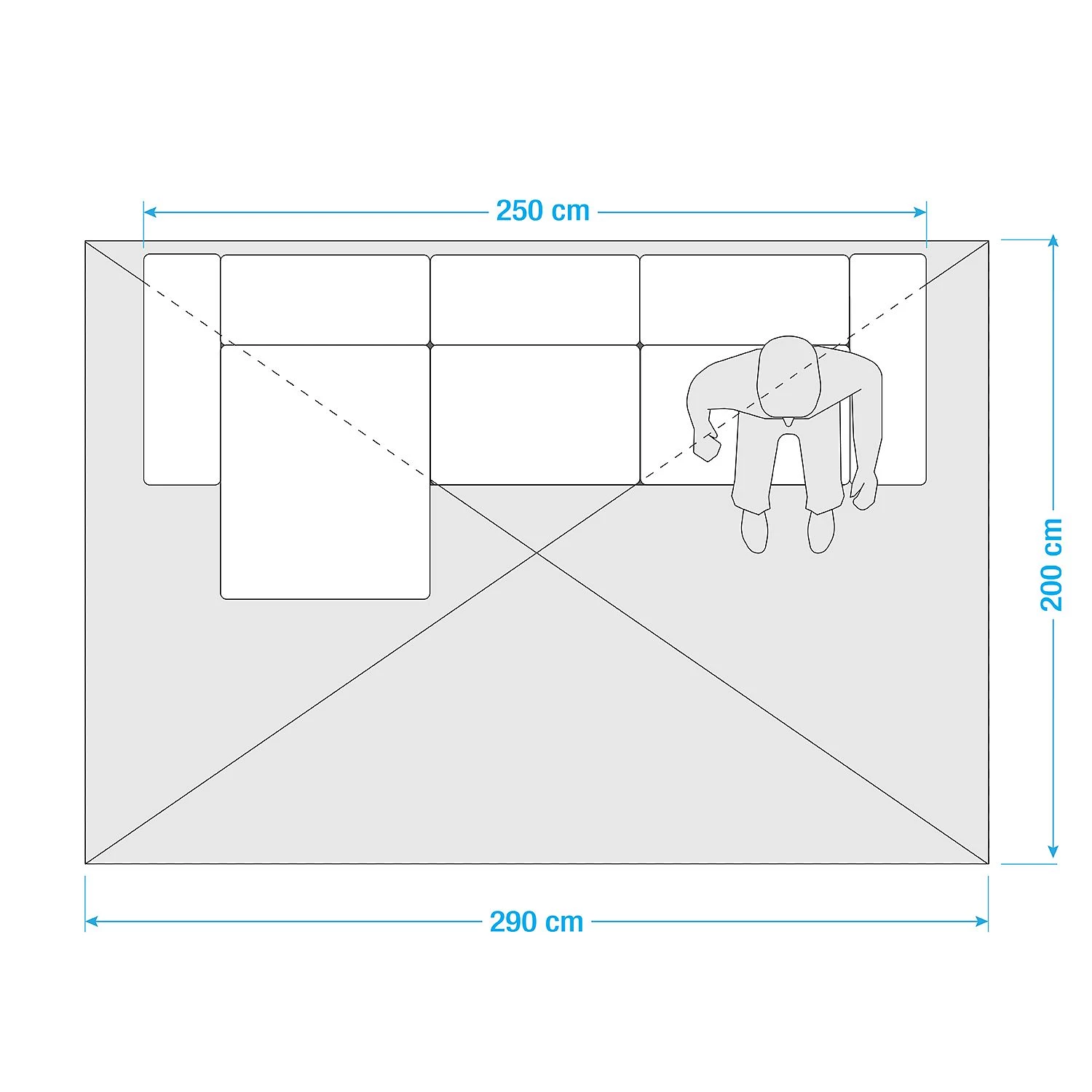 Zala Living Tapis Chain - Tissu - Noir / Blanc - 200 x 290 cm 7 Zala Living Tapis Chain - Tissu - Noir / Blanc - 200 x 290 cm – Image 5