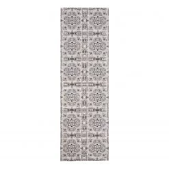 Zala Living Tapis de cuisine Tile - Tissu - Gris